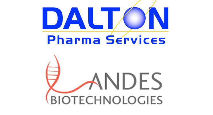 Dalton Pharma Forms Manufacturing Agreement with Andes Biotechnologies