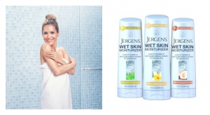 Jergens Launches Wet Skin Moisturizer with Actress Leslie Mann