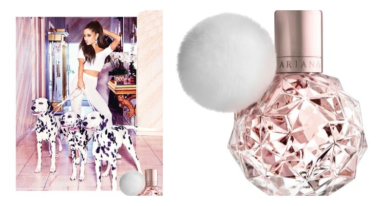 ariana grande perfume pink bottle