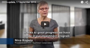 Suominen CEO Discusses Strategy, Investment