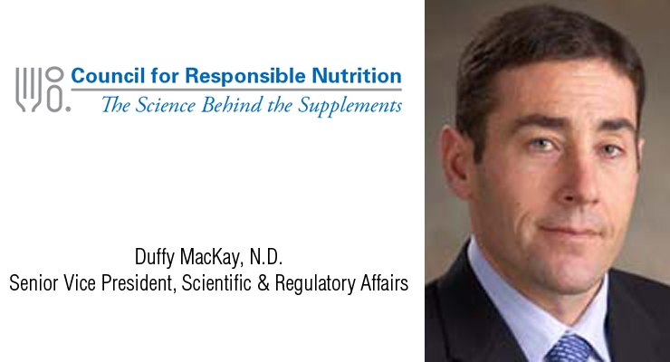 Podcast: CRN’s Duffy MacKay Discusses Weight Loss Supplements