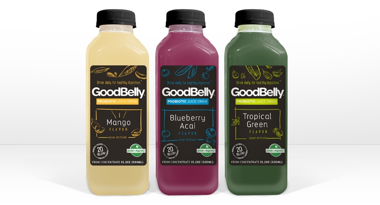 GoodBelly Introduces Grab&Go Probiotic Drinks