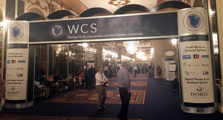 Scenes from the Western Coatings Symposium