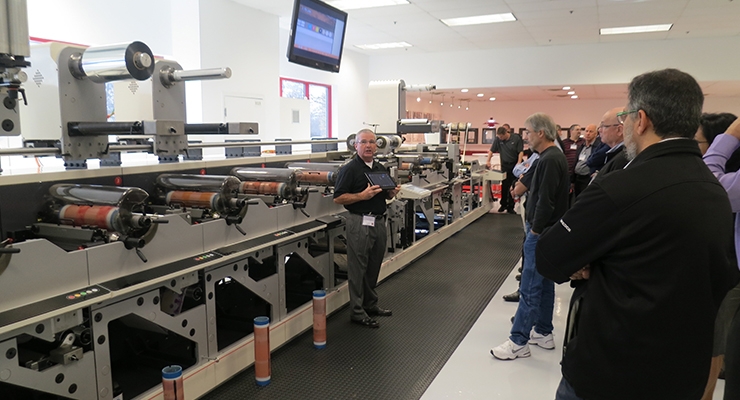 Press demonstrations, plant tour highlight Nilpeter Open House