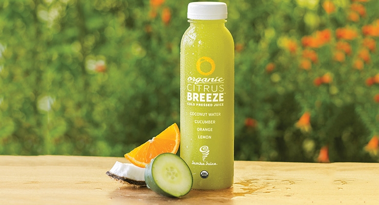 Jamba Presents Organic Cold-Pressed Juice Line