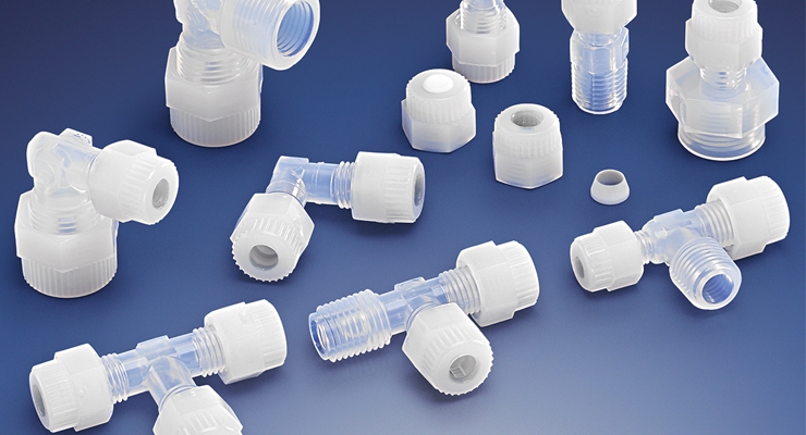 Qosina Adds over 90 Compression Fittings to their Large Line of Connectors