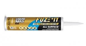LIQUID NAILS Brand Launches FUZE*IT All Surface Construction Adhesive 