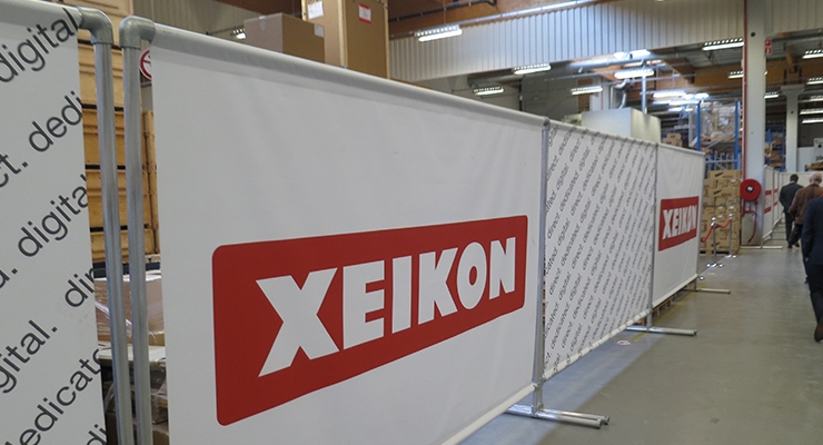 Xeikon plant tour highlights pre-drupa event in Belgium