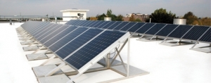 White Roof Coatings Boost Solar Power