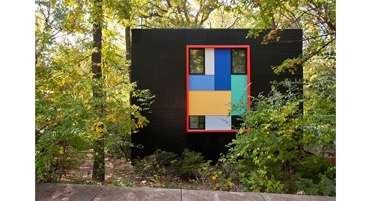 Valspar Coats Residential Home in Takoma Park Using Artist Richard Diebenkorn as Inspiration