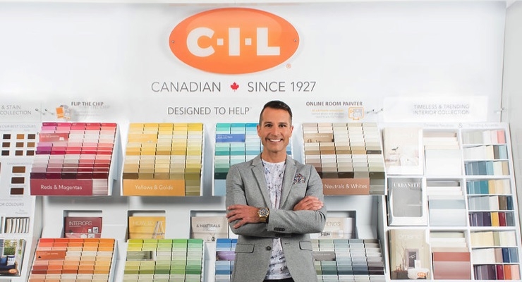 CIL Paint Collaborates with Designer Yanic Simard to Unveil New Color Center in Unexpected Way