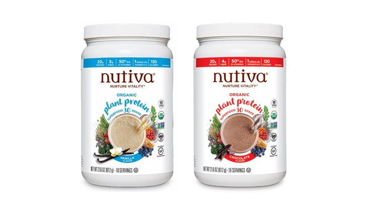 Nutiva Introduces Plant Protein Superfood 30 Shakes