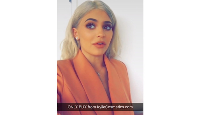 Kylie Warns Fans About Fake Cosmetics Being Sold Online