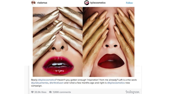Kylie Cosmetics Gets Sued for Copyright Infringement 