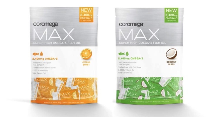 Coromega Launches Super-Concentrated Coromega Max Supplement