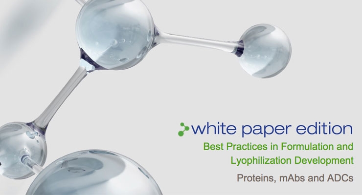 Best Practices in Formulation and Lyophilization Development: Proteins, mAbs and ADCs