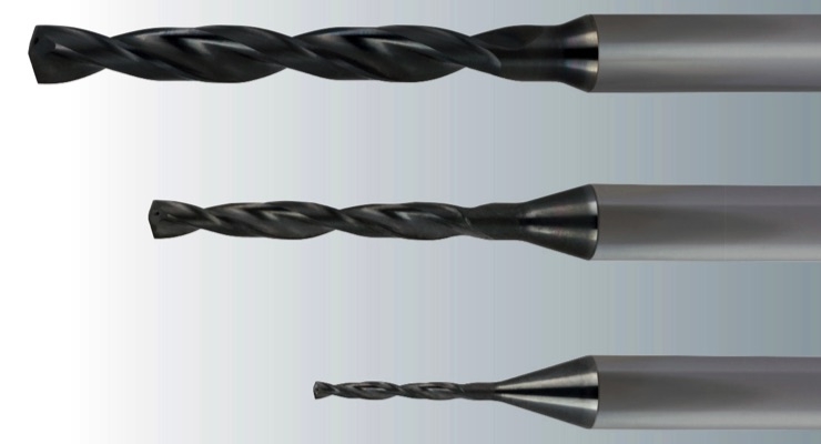 Emuge Introduces New Solid Carbide Coolant-Fed Micro Drills