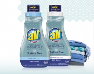 All Launches Sulfate-Free Detergent