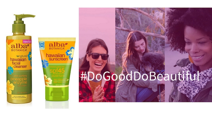 Alba Botanica Launches New "Do Good. Do Beautiful" Campaign