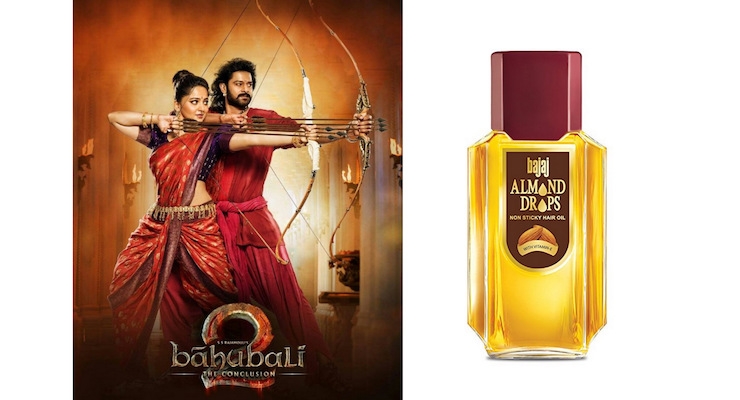 Bajaj Almond Drops Hair Oil Collaborates With Blockbuster Film In India |  Beauty Packaging