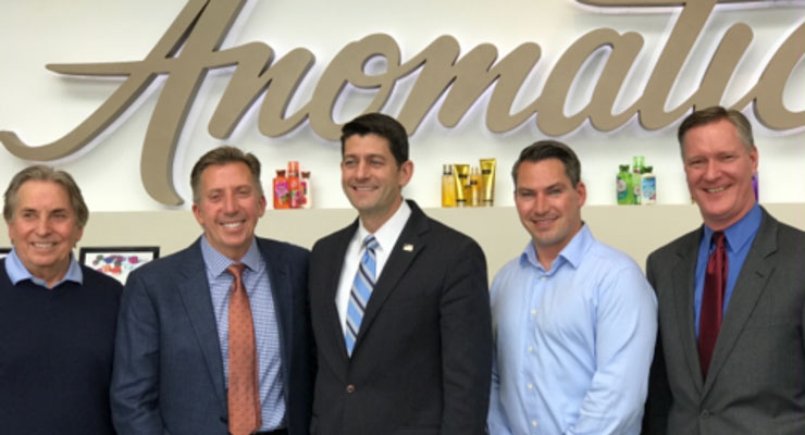 U.S. House Speaker Paul Ryan Visits Anomatic 