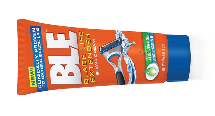 BLE Shave Cream Keeps Blades Working Longer