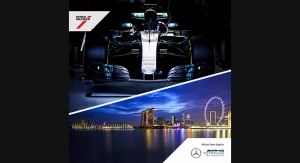 Axalta, Mercedes-AMG Petronas Motorsport Celebrate Win at Singapore Grand Prix