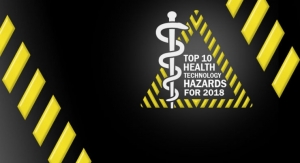 Top 10 Health Technology Hazards for 2018