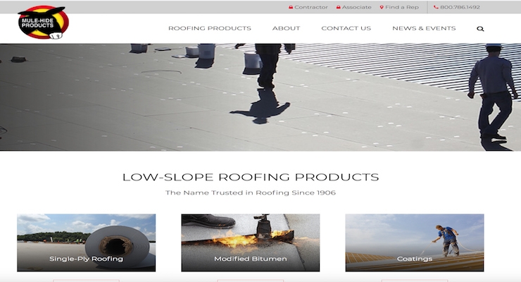 Mule-Hide Products Co. Launches Redesigned, Enhanced Website