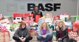 BASF Holiday Gift Drives Support 100 Families, Children in Need