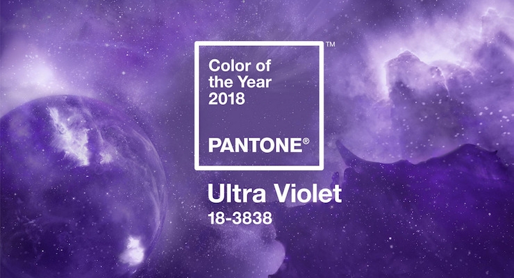 Pantone’s Color of the Year 2018, Ultra-Violet, in Packaging