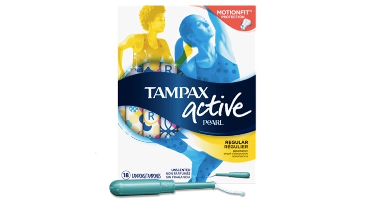 Tampax Upgrades Pearl Active Tampons