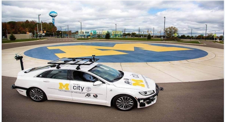 PPG, University of Michigan’s Mcity Partner for Autonomous Vehicle Testing, Research