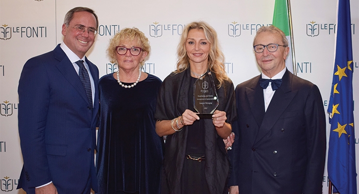 Lumson Is Honored at ‘Le Fonti Awards’