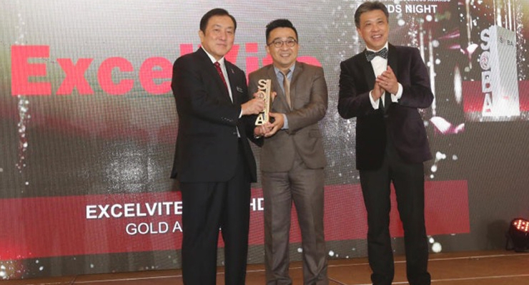 SOBA Honors ExcelVite with Two Gold Awards