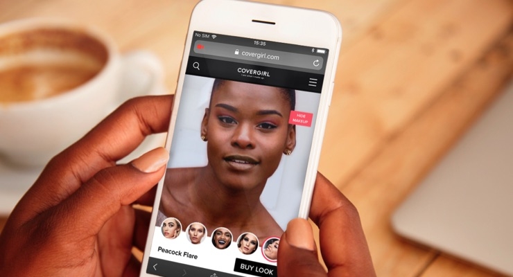 CoverGirl Launches Virtual Try-On Mobile-Web Experience