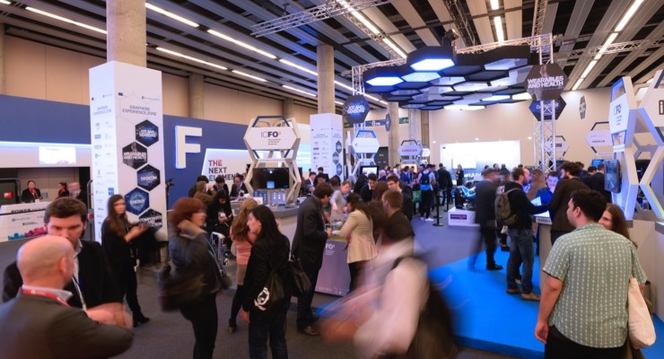 The Graphene Pavilion at the Mobile World Congress