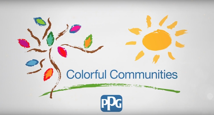 PPG Completes COLORFUL COMMUNITIES Project in Wuppertal, Germany