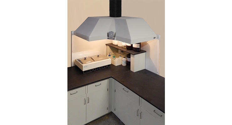 HEMCO Offers Rust Proof Chemical Resistant Corner Canopy Hoods