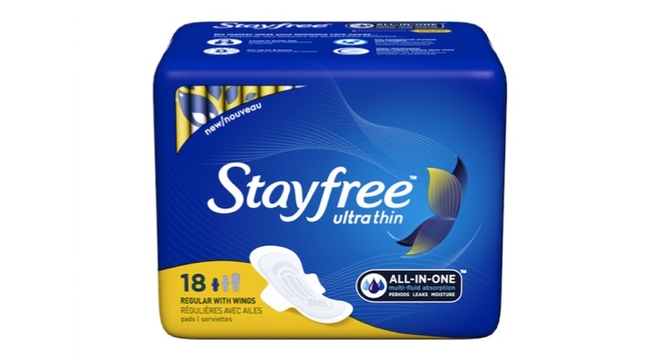 Edgewell Introduces Stayfree Ultra Thin Pads