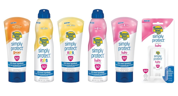 Banana Boat Launches Sunscreen Line with Fewer Ingredients