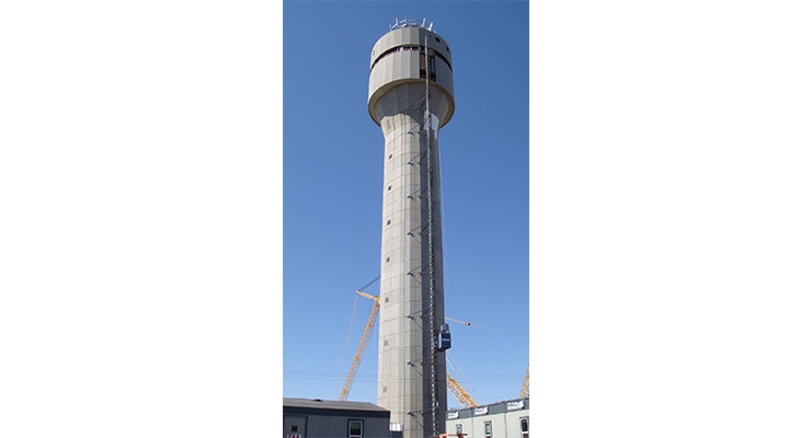 North Carolina Control Tower Coated with TEX•COTE