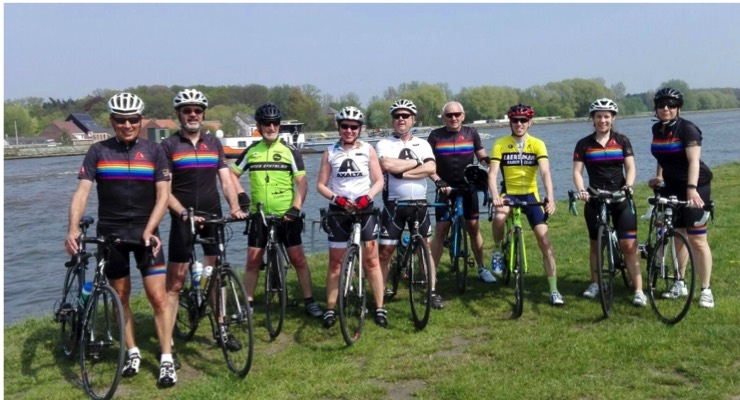 Belgian Axalta Employees Bike 1,000 km for Cancer Charity Awareness