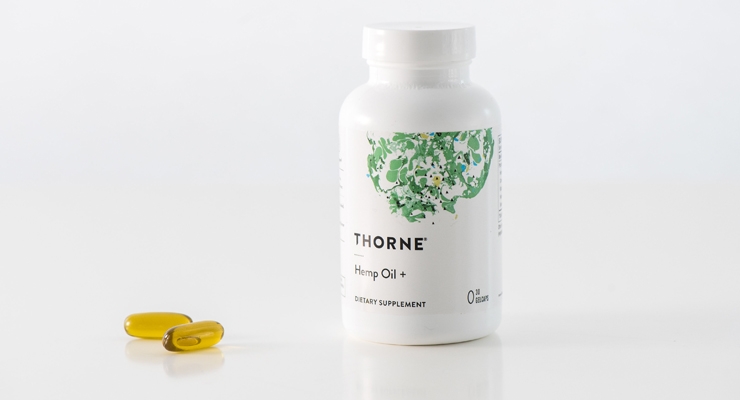 Thorne Launches Hemp Oil + to Relieve Stress and Discomfort, Support Gut Health