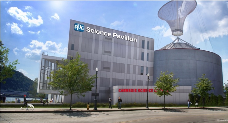 Carnegie Science Center’s New PPG Science Pavilion To Open June 16, 2018