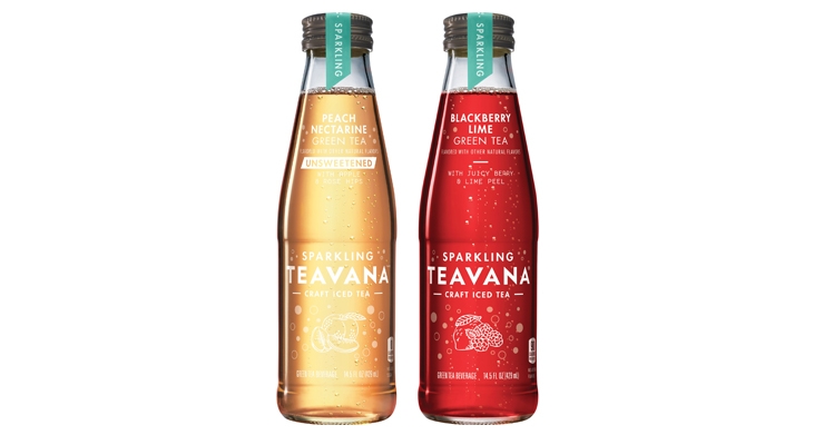 Teavana Launches Ready-to-Drink Sparkling Craft Iced Teas