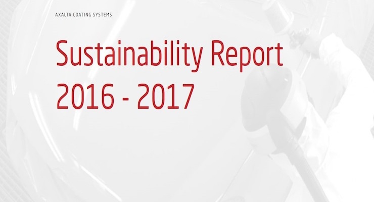 Axalta Publishes Sustainability Report 