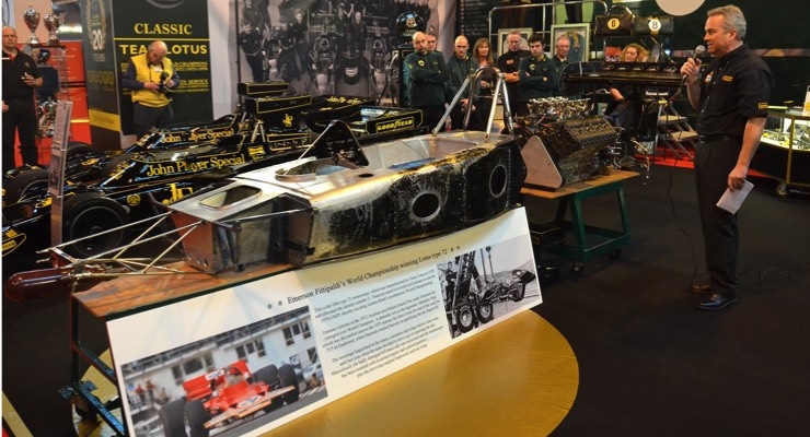 HMG Paints Used in Restoration of Formula 1 Lotus 72