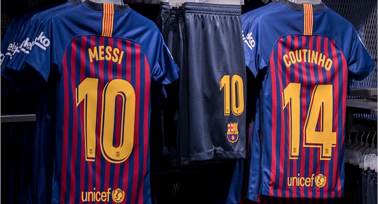 Avery Dennison Secures Global Contract with F.C. Barcelona to Supply Names, Numbers for Team Jerseys