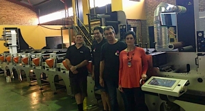 South African label printing company purchases Edale press